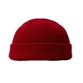 thumbnail image 1 of Sonducket Gorro de invierno Gorro de cabeza corta Gorros Hombres Mujeres Sombreros Patinaje Viajar Sombreros Vino rojo Sonducket AP010504-11B, 1 of 6