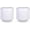 White, variant on Plant Pots，Set of 3 Plastic Pots for Indoor Plants,Flower Pots Outdoor Planters with Drainage Hole and Seamless Saucer,White