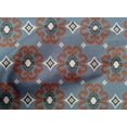 thumbnail image 4 of oneOone Cotton Poplin Fabric Diamond & Swirl Ikat Printed Craft Fabric BTY 56 Inch Wide, 4 of 4
