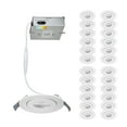 thumbnail image 3 of WAC Lighting Lotos 4" Round Adjust Aluminum Recessed Kit in White (Set of 24), 3 of 5