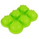 thumbnail image 4 of Molde de hielo esférico, 2 piezas, 6 orificios, de silicona de grado alimenticio, bandeja para hielo, molde para hielo, eficiencia óptima, 4 of 12