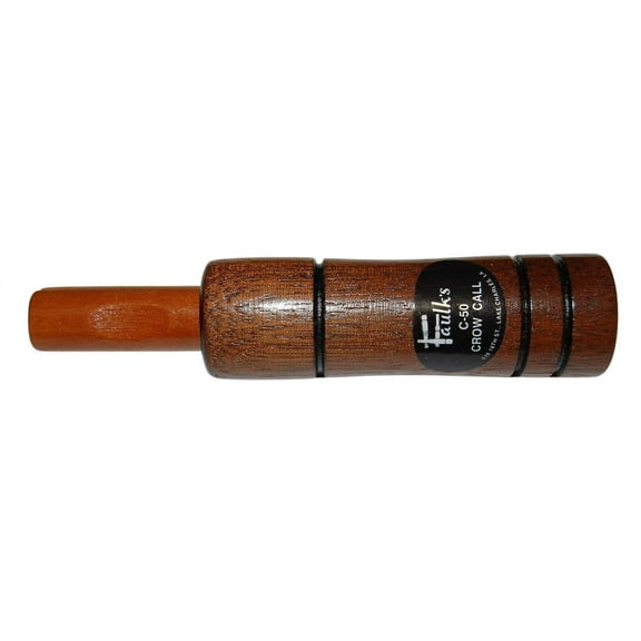 Faulk’s C-50 Walnut Crow Call – Realistic Hunting Call, Brown