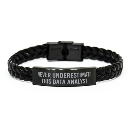 Data Analyst Bracelet, Never Underestimate This Data Analyst Gift Christmas