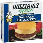 Williams Express Fully Cooked Sausage Biscuits, 14 Oz., 4 Count
