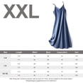 thumbnail image 2 of Laklulu Vestido largo de cóctel con escote en V y tirantes para mujer, vestido de fiesta para invitados a la boda, vestido formal de noche para cóctel, azul, XXL, 2 of 6