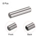 thumbnail image 3 of M6 Interna Rosca Espiga Pasador 6uds 12x50mm Chaflanado Plano Carbono Acero Cilíndrico Pasador Cama Estantería Metal Dispositivos Industriales Pasadores, 3 of 5