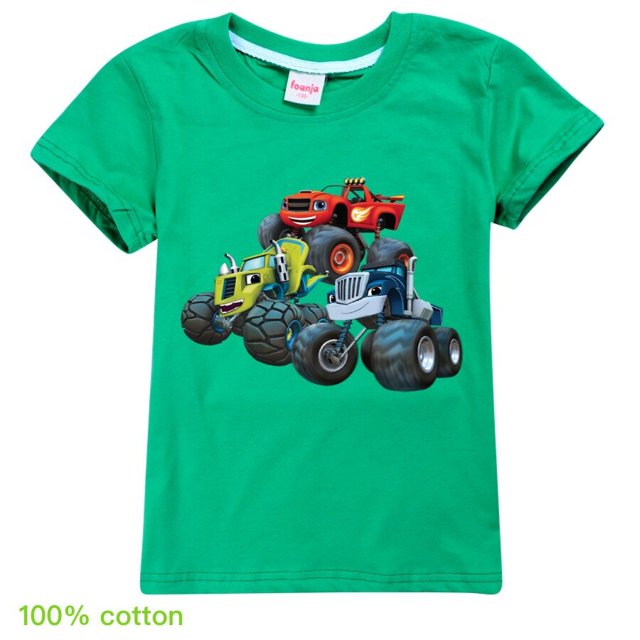 Camiseta de manga corta para niños y niñas Gao Jinjia LED
