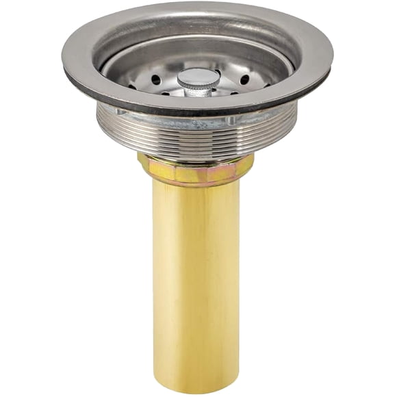 Colador para fregadero de cocina EZ-FLO de acero inoxidable 30008