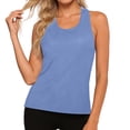thumbnail image 3 of Women's Ice Silk Backless Yoga Top, Breathable Hollow Out Workout Tank, Quick-Dry Athletic Sleeveless Shirt for Fitness & Gym, Sizes S-XL, 3 of 7