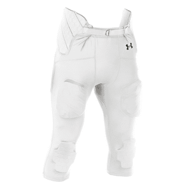 Under Armour 2023 Youth Gameday Integrated Football Pants - White - YL
