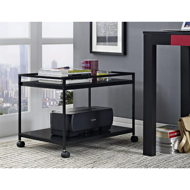 Marshall 2 Shelf Rolling Coffee Table, Rolling Coffee Table Target
