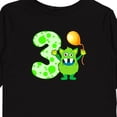 thumbnail image 4 of Inktastic 3rd Birthday Monster Boys or Girls Long Sleeve Toddler T-Shirt, 4 of 5