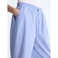 thumbnail image 4 of Free Assembly Women's and Women's Plus Cotton Poplin Cropped Wide Leg Pants, 26" Inseam, Sizes XS-4X, 4 of 5