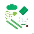 thumbnail image 2 of Frog Craft Tube Craft Kit, Craft Kits, 3 - D Tabletop, Home Decor Craft Kits, Spring, 12 Pieces, Green, 2 of 3