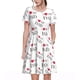 thumbnail image 1 of Fotbe I Love My Dad Vestido Largo de Moda para Mujer, Vestido Tipo Camiseta con Manga Corta y Estilo Casual a Rayas y Bloques de Color, 1 of 6