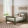 thumbnail image 3 of Storkcraft Pasadena Toddler Bed, Olive with Driftwood, 3 of 8