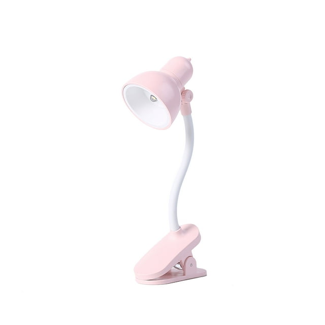 (10B-Pink) Mini Night Light Cute Small LED Desk Lamp Cartoon Student Bedside Lamp Cabinet Light