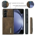 thumbnail image 6 of for Samsung Galaxy Z Fold 5 Case Wallet, 2 in 1 Detachable Magnetic Card Holder PU Leather Kickstand Case [Card Cash Slot] [Wireless Charging] Shockproof Cover For Samsung Galaxy Z Fold 5,Coffee, 6 of 11