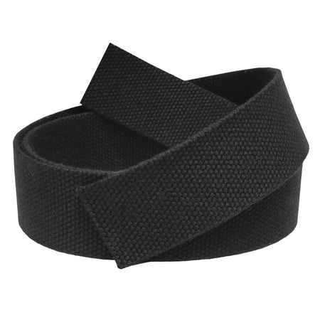 Replacement 1.5 Wide Military Canvas Web Belt with Multicolor Tip Pack Small