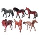 thumbnail image 2 of 2x 6 piezas de modelos de caballos realistas CUTICAT Miniaturas Animales Figura, 2 of 8