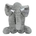 thumbnail image 2 of Stuffed Toy Throw Pillow Soft Elephant Stuffed Toy Funny Portable Safe for Bedroom, 2 of 8