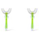 thumbnail image 3 of Bearachild Mini silicona bebé en forma de U cepillo de dientes boca niños boquilla cepillos de dientes 360 grados limpieza infantil grande, verde L 2Conjunto, 3 of 6