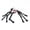 11-Red, variant on Sahpxhe Spider Halloween Decorations Halloween Spider Decorative Props Halloween Simulation Plush Spider Ornament