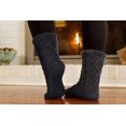 thumbnail image 3 of Slipper Socks for Women with Grippers Non Slip, Sherpa Lined Slipper Socks 1Pairs, 3 of 4