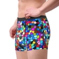 thumbnail image 4 of Naloa Colorful Tie Dye Stained Glass 2 Print Mens Underwear - Boxers for Men, Classic Briefs for Men, 4 of 9