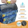 thumbnail image 2 of Cosmos Insulated Cooler Backpack - 20L Leakproof Soft Cooler Bag for Outdoor, Travel & Picnic, Holds 26 Cans, Outer Space & Nebula Cosmic Design, 2 of 6