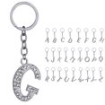 thumbnail image 2 of Porte-clés Design Strass A à Z Pendentif Porte-Clés pour Décoration de Sac à Main, 2 of 8