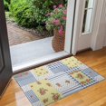 thumbnail image 2 of Pioneer Flower Floral Print Pattern Door Rugs,Washable Non Slip Door Mats Indoor,Decorative Door Mats,Entry Mat Indoor for Entrance,Bedroom,Kitchen,Bathroom,17"x30", 2 of 6