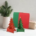 thumbnail image 4 of FastXmas Christmas Greeting Card,Christmas Tree Shaped Greeting Cards,5.4"x7.3" Merry Christmas Greeting Card,Small Card Christmas Tree Paper Cuttings Blessing Message Card for Friends,Family, 4 of 8