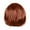 Brown, variant on Ladies Wig Human Hair Short 30CM Carnival Party Decoration Synthetic Hairpiece Fashion Accessory