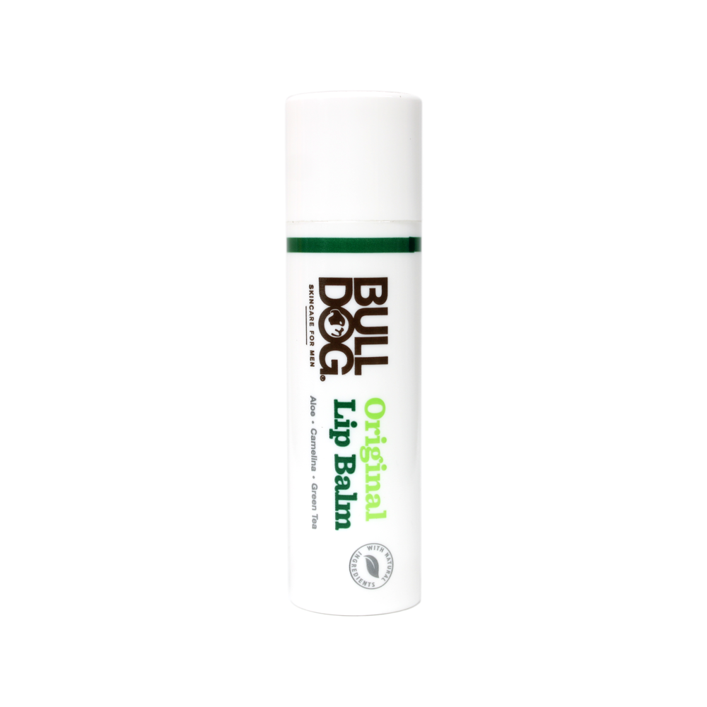 Bulldog Skincare for Men Original Lip Balm Aloe Camelina and Green Tea