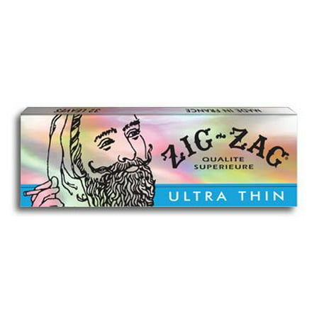 4 Packs Booklets Ultra Thin 1 1/4 Cigarette Rolling Papers By Zig