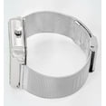 thumbnail image 3 of 43mm Montres Carlo Men's Luxury Metal Mesh Band Sport Analog Fashion Dress Watch (Silver), 3 of 4