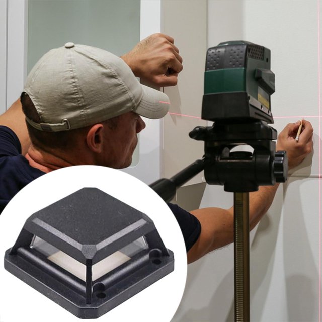 Piezas de reparación de marcadores de línea universales Accesorios para niveles láser de 8/12 líneas de 360° Ligero Montaje sencillo Profesional
