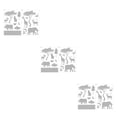 thumbnail image 4 of Cateissary Pegatinas de pájaros para ventana, prevención de golpes extraíble, calcomanías de vidrio sin pegamento, buen diseño mate, decoración del Type1 NO1 Cateissary CBP367678, 4 of 6