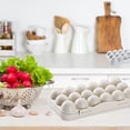 thumbnail image 3 of Recipiente Para Huevos, Mantenimiento Fresco, Picnic, Equipo De Camping, Caja De Cocina, Accesorios Para El Hogar, Estuche De Almacenamiento, Suministros Para El Hogar De Gran Capacidad Eigraketly HA039083-00, 3 of 6