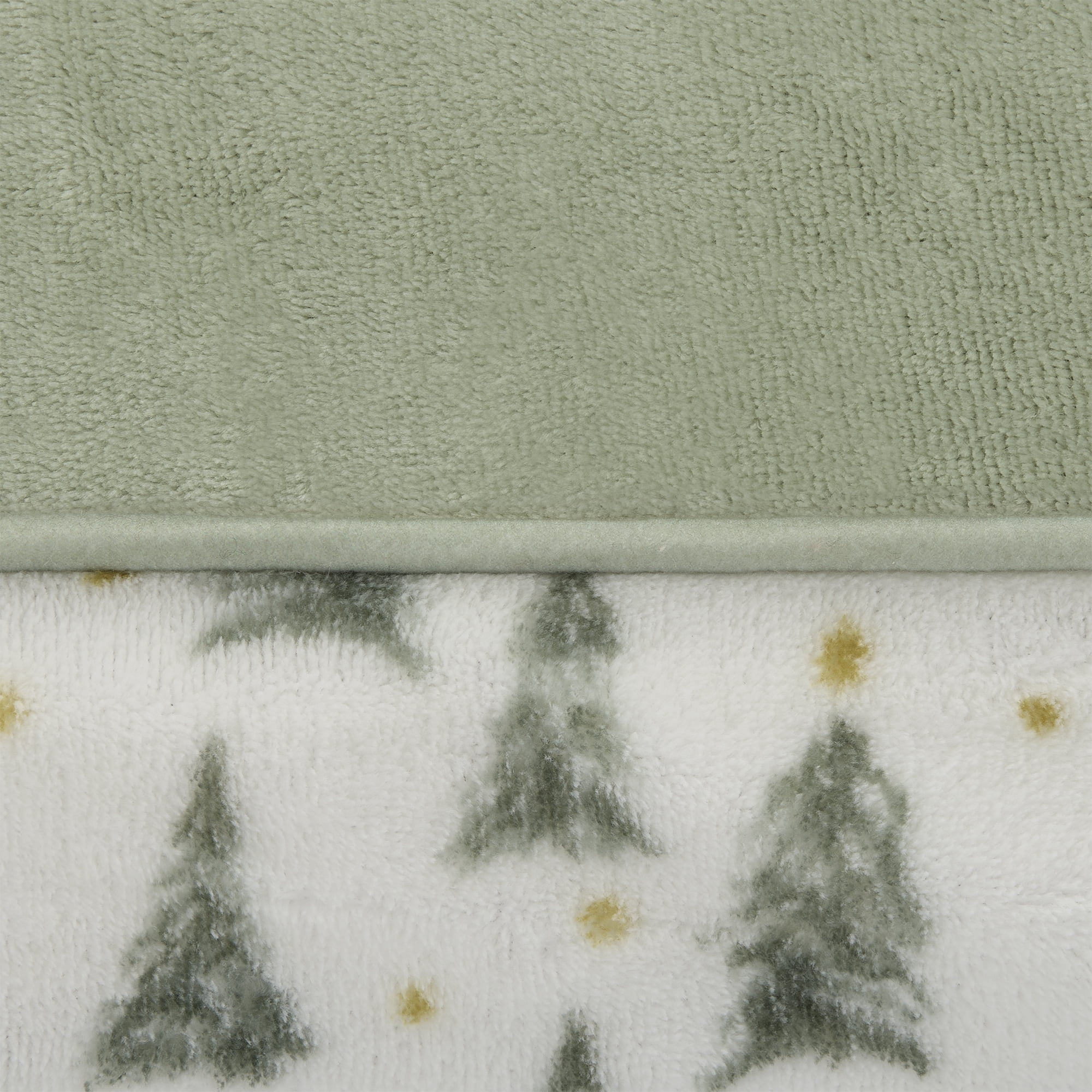 Vibrant Life Large Deluxe Gusset Pillow Pet Bed, 42" x 32", Trees and Stars