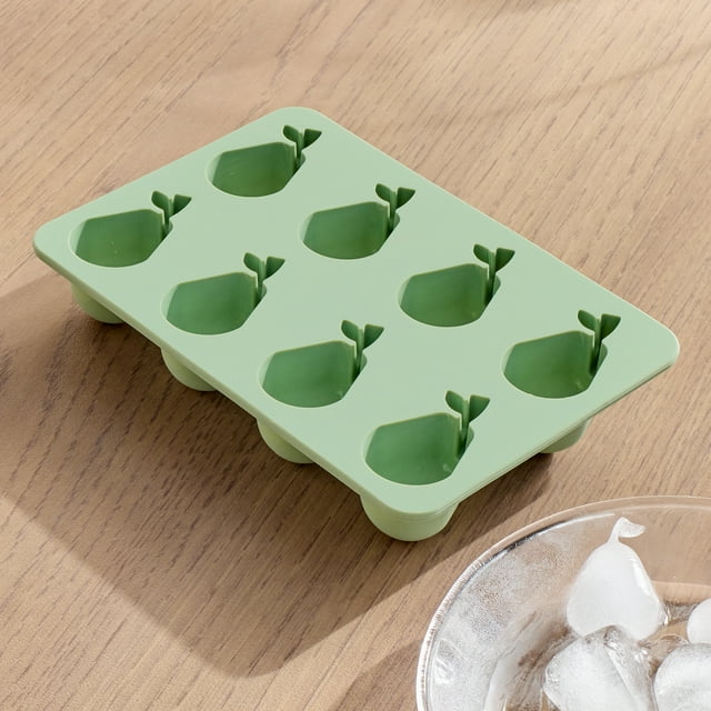 Better Homes & Gardens Silicone Solid Pear Ice Cube 1Pc Green