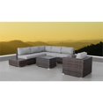 thumbnail image 3 of Living Source International Ensemble Sectionnel 9 Pcs plus Coussins en Espresso, 3 of 3