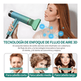 thumbnail image 4 of Secadora De Cabello Profesional Plegable Portátil 1200w Verde, 4 of 5