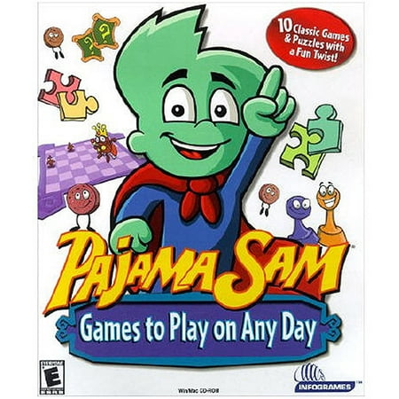Tommo 58411029 Pajama Sam Games to Play on Any Day (PC/MAC) (Digital (Best New Mac Games)