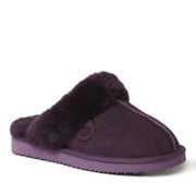 Fireside By Dearfoams Women's Sydney Genuine Shearling Scuff Slipper