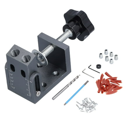 

Inclined Drilling Holes Locator 15 Degree Oblique Pocket Hole Jig High Hardness For Woodworking