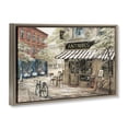 thumbnail image 3 of Stupell Industries Victorian Cozy Town Antiques Shop Brown Floating Frame Canvas Art, 25 x 17, by Ruane Manning, 3 of 8