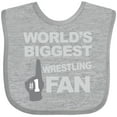 thumbnail image 3 of Inktastic Wrestling Fan Sports Boys or Girls Baby Bib, 3 of 4