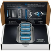 Gillette Fusion ProShield Chill Razor Blade Refills, 4 count
